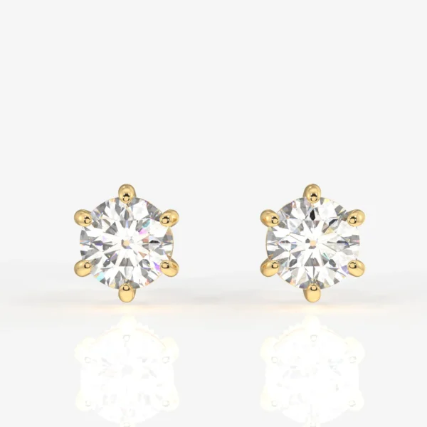 Diamond Stud Earrings